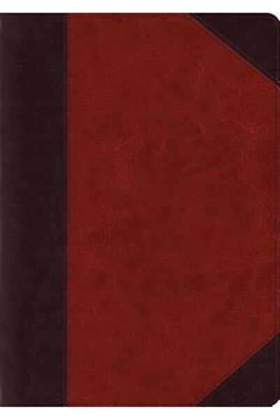 Cambridge Univ Pr Biblia de studiu ESV, caractere mari (Trutone, Brown/Cordov...