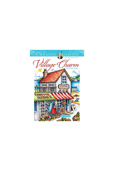 Dover Pubn Inc Carte de colorat Creative Haven Village Farmec