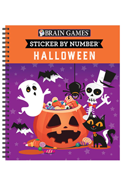 Pubn Intl Jocuri Creiere - Autocolant după Număr: Halloween