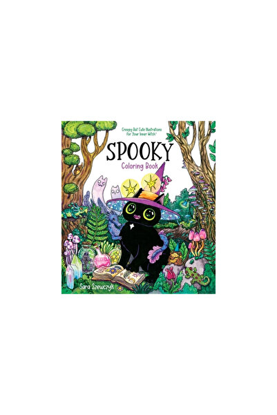 Page Street Pub Spooky Coloring Book: Creepy But Cute Illustrations for Your ...