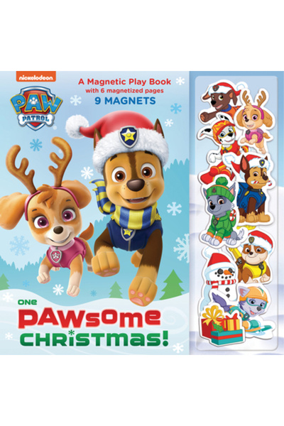 Random House Un Crăciun cu Labuțe: O carte magnetică de joacă (Patrula Cățelu...