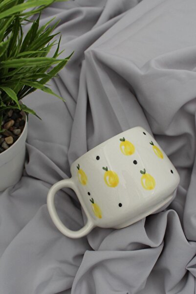 Inspire Ceramic Handmade Ceramic Lemon Mug Cup