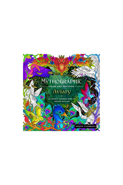 Castle Point Culoare și descoperire mitologică: Volieră: Carte de colorat a u...