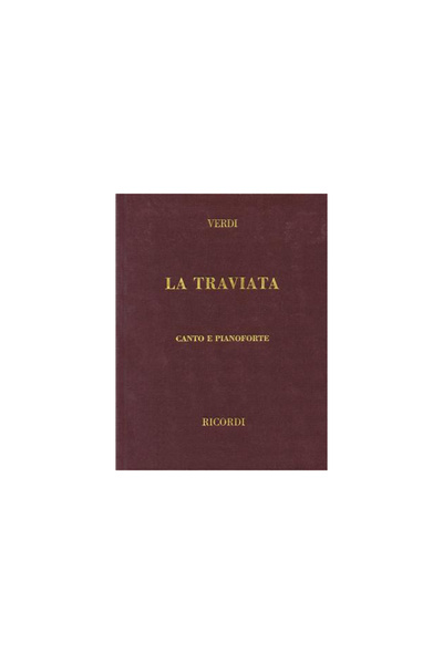 Ricordi La Traviata: Partitură vocală