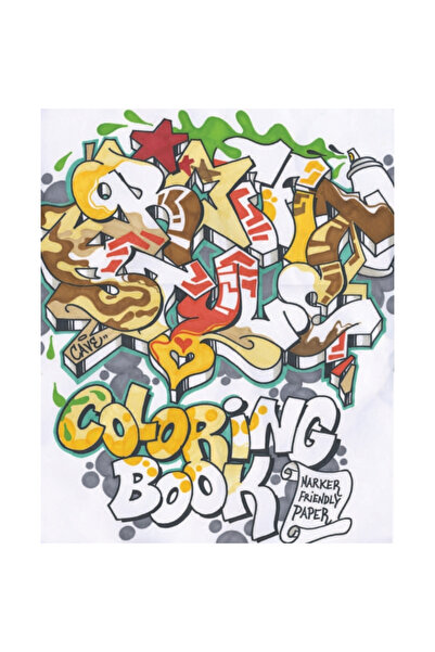 Dokument Forlag Carte de colorat în stil graffiti