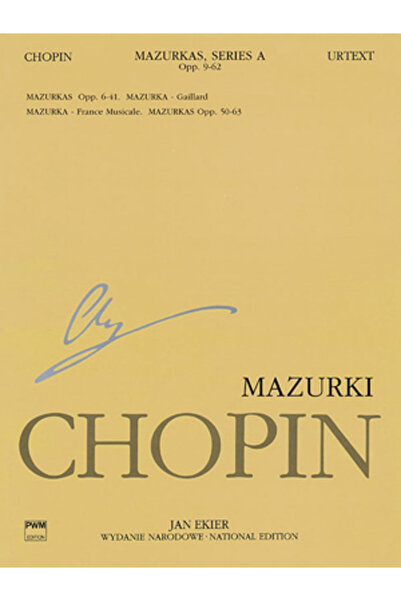 Addison Wesley Pub Co Inc Mazurkas: Chopin National Edition