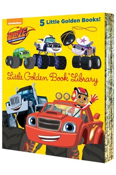 Golden Books Pub Co Inc Blaze și Mașinile Monstruoase Mica Bibliotecă de Cărți de Aur (Blaze și Mașinile Monstruoase)