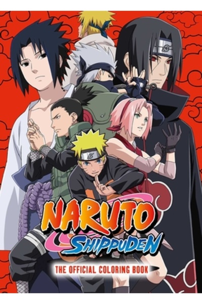 Viz LLC Naruto Shippuden: Cartea oficială de colorat