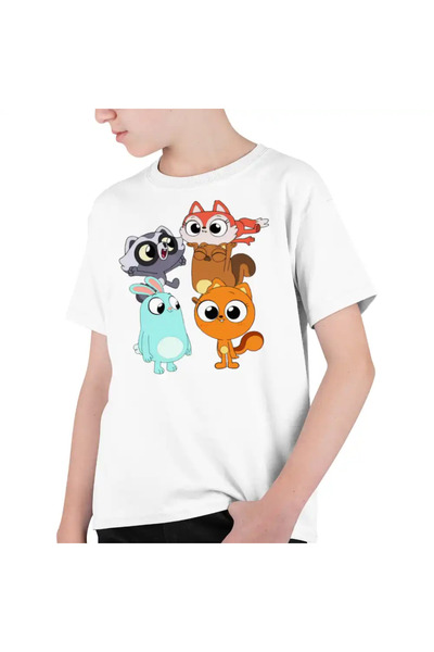 OEM Tricou Copii Baieti Kiff Chibi Toti Anime