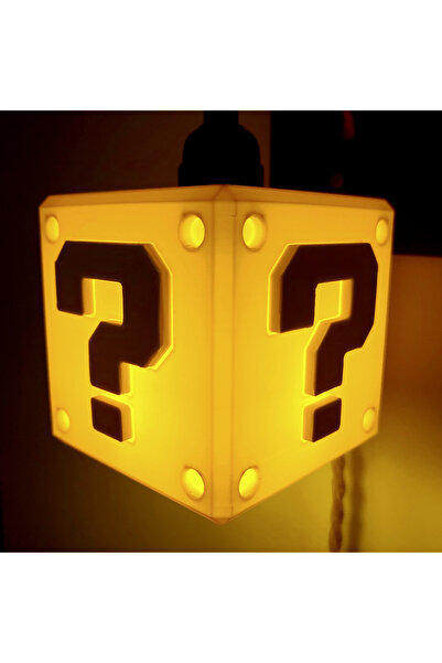 Dizayn Mario Temalı Dekoratif Tavan Avizesi – LED Aydınlatma & Oyun Odası Lambası