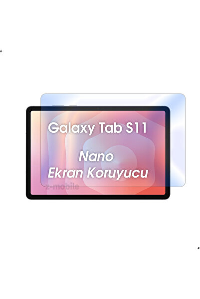 ZMOBILE Galaxy Tab S11 Ekran Koruyucu 11 inç SM-X730 uyumlu Nano Esnek Kırılmaz Ekran Koruyucu