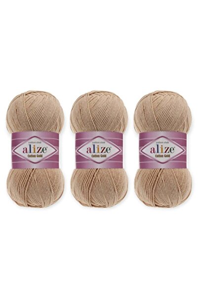 Alize Cotton Gold Yarn, 3 Pieces