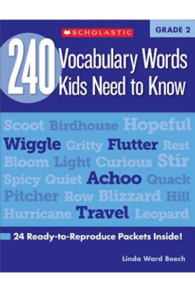 Scholastic Teaching Res 240 de cuvinte de vocabular pe care copiii trebuie să...