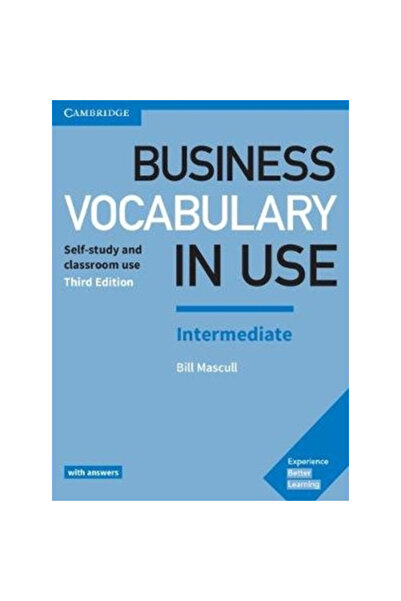 Cambridge Univ Pr Vocabular de afaceri în uz: Carte intermediară cu răspunsur...
