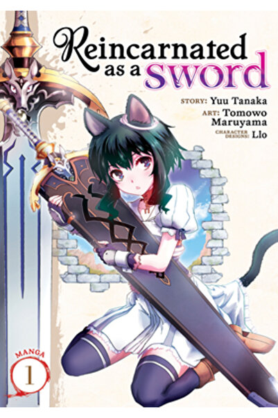 Seven Seas Pr Reincarnated as a Sword (Manga) Vol. 1