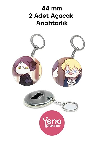 Yenaplanner Set de ornamente / insignă pentru geantă The Broken Ring