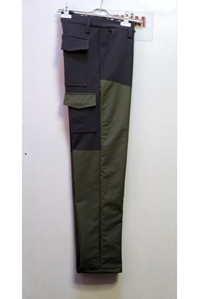 BeyzDenim Smoked Lycra Khaki Fleece Water-Repellent Hunting Pants, Hunting, Hiking Pants, Plus Size
