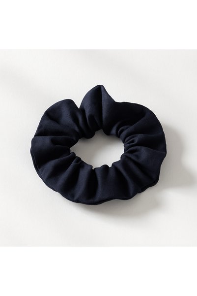 nefertiti cosmetic 50 pieces navy blue elastic hair ties with buckle for henna and engagement weddings