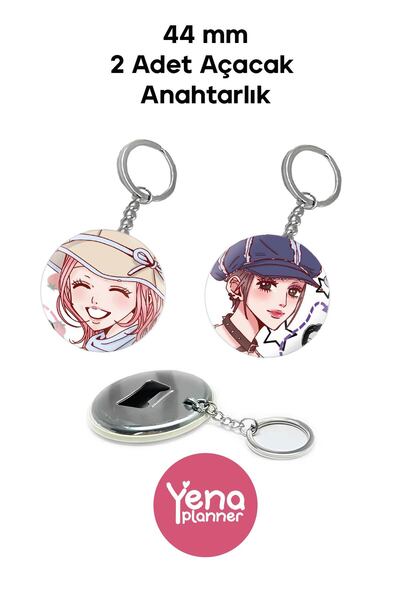 Yenaplanner Nana Bag Ornament / Keychain with Opener