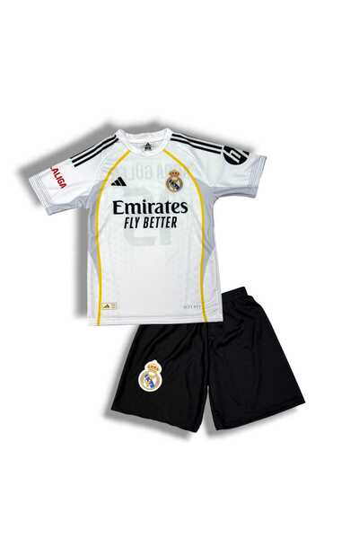 Flextreme Rêal.Madrid-Arda Güler 15 Prime Home 2025 New Season Kids Jersey Set of 2