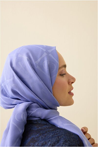 Imannoor Baklava Lavender Ramy Jacquard Şak 70X190