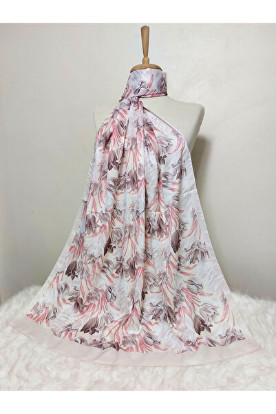 REMOMODA ȘAL MOALE DE BUMBAC CU MODELE FLORALE, ȘAL DE ÎNALTĂ CALITATE & SEZON NOU