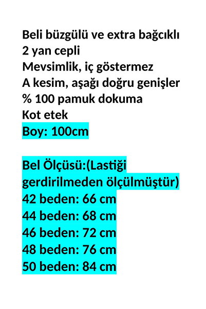 anne moda ankara Calitate premium, mărime mare, talie elastică, linie A, sport, fustă din denim 100% bumbac