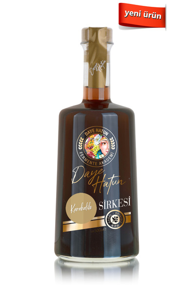 DAYE HATUN KaraHalile Sirkesi/Black Myrobalan Vinegar (Doğal Fermente Canlı Sirke / Nat. Ferm./ 500 Ml)