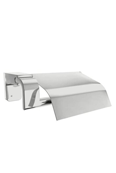 Zethome F1 Series Chrome Stainless Lid Toilet Paper Holder and Long Towel Bar Bathroom Set