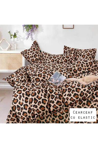 Patul Fine Cotton 2-Sided Bedding, 1 Person, Fitted Sheet 140x200, 4 Pieces