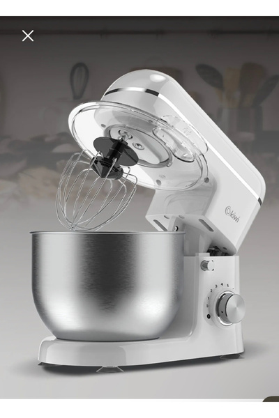 Kivi Home Kmx-3638 Hamur Yoğurma & Stand Mikser 5,3 Lt 1300w 8 Hız Kademeli Mutfak Şefi