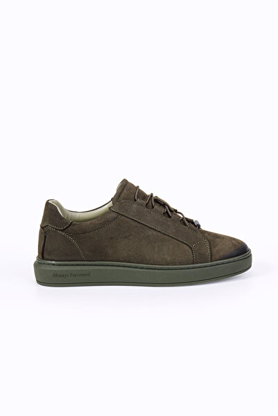 Vantaggio Ανδρικά παπούτσια αθλητικά παπούτσια Jota Khaki Nubuck 100% γνήσιο δέρμα