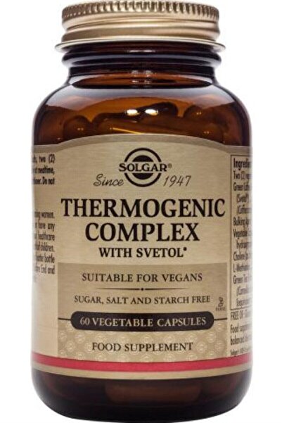 Solgar Thermogenic Complex with Svetol 60 Kapsül