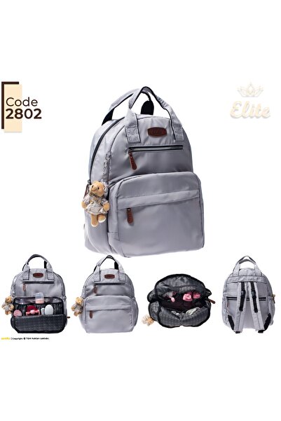 elite by seba حقيبة رعاية الطفل باللون الرمادي من نيرفانا