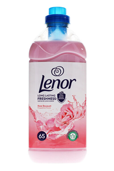 lenor Gül Buketi Çamaşır Yumuşatıcı Bitkisel Bazlı, Boya İçermez 65 Yıkama 1625 ml