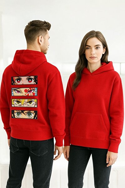 ArtYus Anime Naruto Colorat cu imprimeu cu glugă Swea tricou