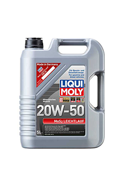 Liqui Moly Ulei motor MOS2 Low-Friction SAE 20W50 5L