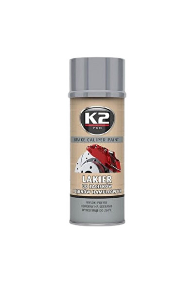 K2 Spray argintiu vopsea etriere frana BRAKE CALIPER PAINT L346SR, 400 ml