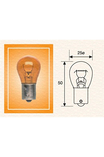 MAGNETI MARELLI Bec Marelli Magneti R5W 24V 5W BA15s