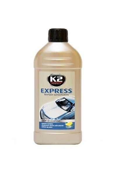 K2 Șampon auto EXPRESS K130, super concentrat, miros de lămâie, 500 ml