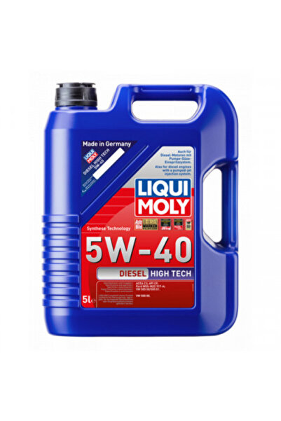 Liqui Moly Ulei Diesel Hightech 5W40 2696, volum 5 litri, sintetic pentru VW,...