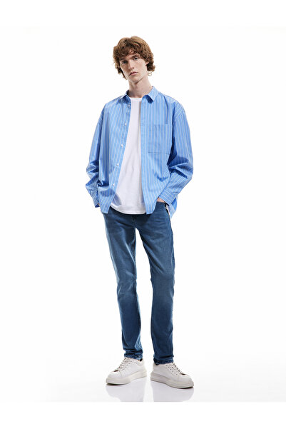 Koton Cotton Regular Waist Slim Fit Jean Pants - Brad Jeans