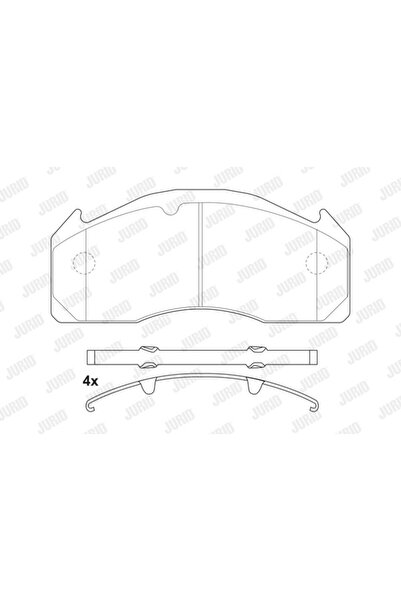 Jurid Disc frana fata stg/dr compatibil cu VOLVO