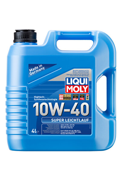 Liqui Moly Ulei Super Leichtlauf 10W40 9504, volum 4 litri, sintetic pentru F...