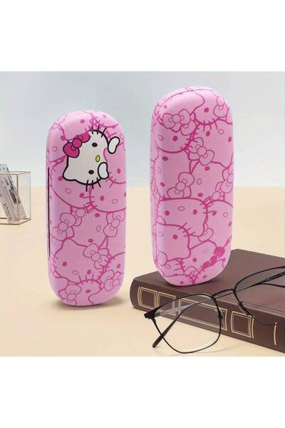 bundle island Hello Kitty Figured Glasses Storage Box Ad89229