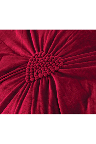 JOJO HOME Velvet Lingerie With Embroidered Hearts, Burgundy