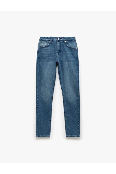 Koton Cotton Regular Waist Slim Fit Jean Pants - Brad Jeans