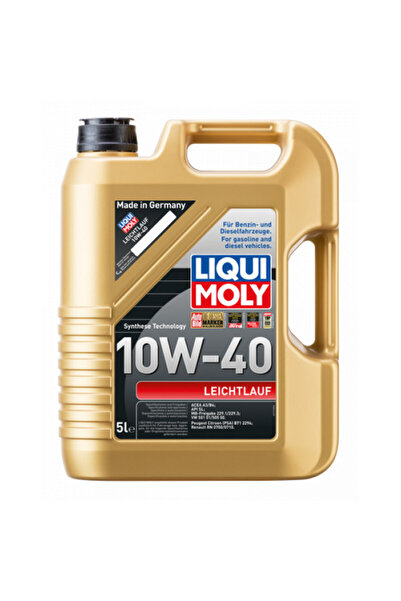 Liqui Moly Ulei Leichtlauf 10W40 5L pentru Citroen, Renault, Peugeot, MB...