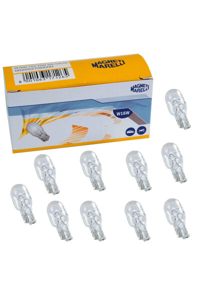 MAGNETI MARELLI Bec T15 W16W 12V 16W W2,1x9,5d