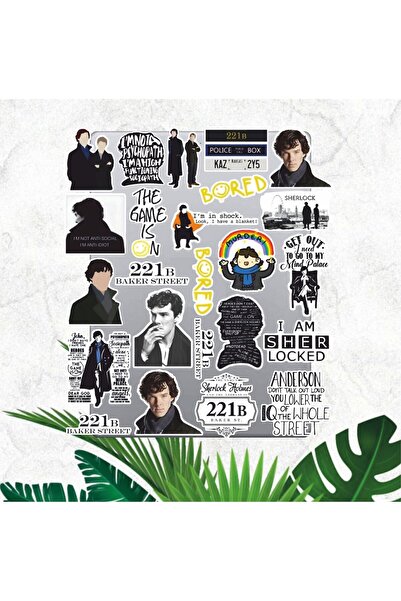 Hediyeni Al مجموعة ملصقات شيرلوك هولمز السلسلة الأولى |   مفكرة لابتوب، دفتر ...